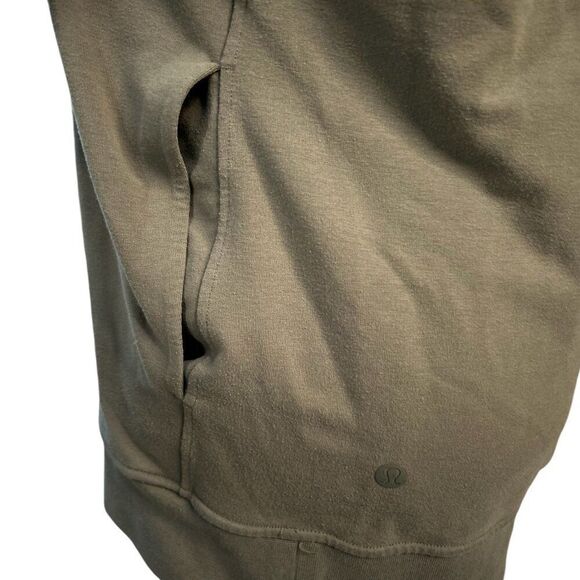 Lululemon Men's City Sweat Pullover Hoodie Grey Sage Size Small - Picture 7 of 10